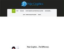 Tablet Screenshot of polargraphics.ca